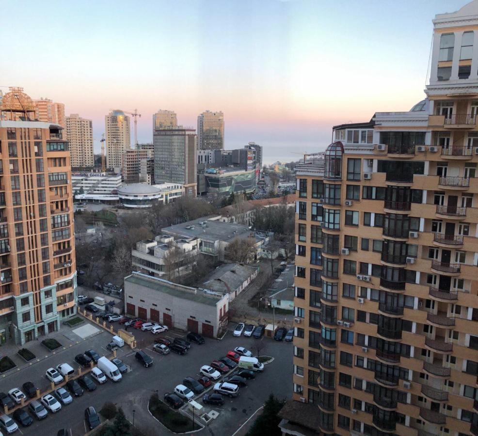 Apartmán "Нова Аркадія", Вид Моря Та Міста Oděsa Exteriér fotografie